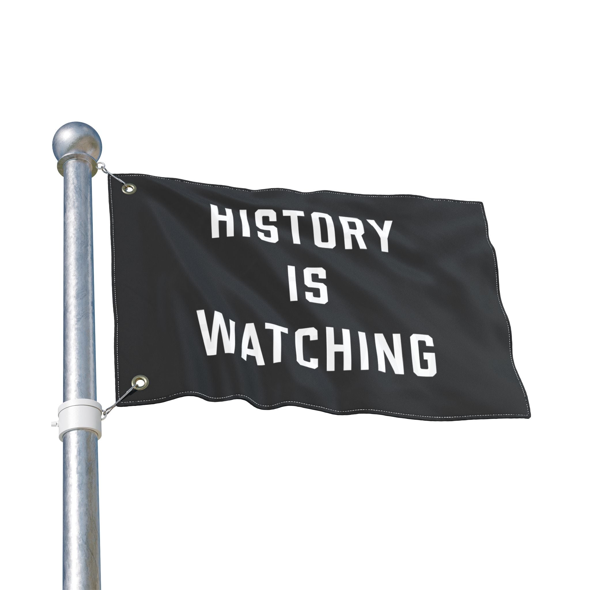 History Is Watching Double-Sided Porch Flag
