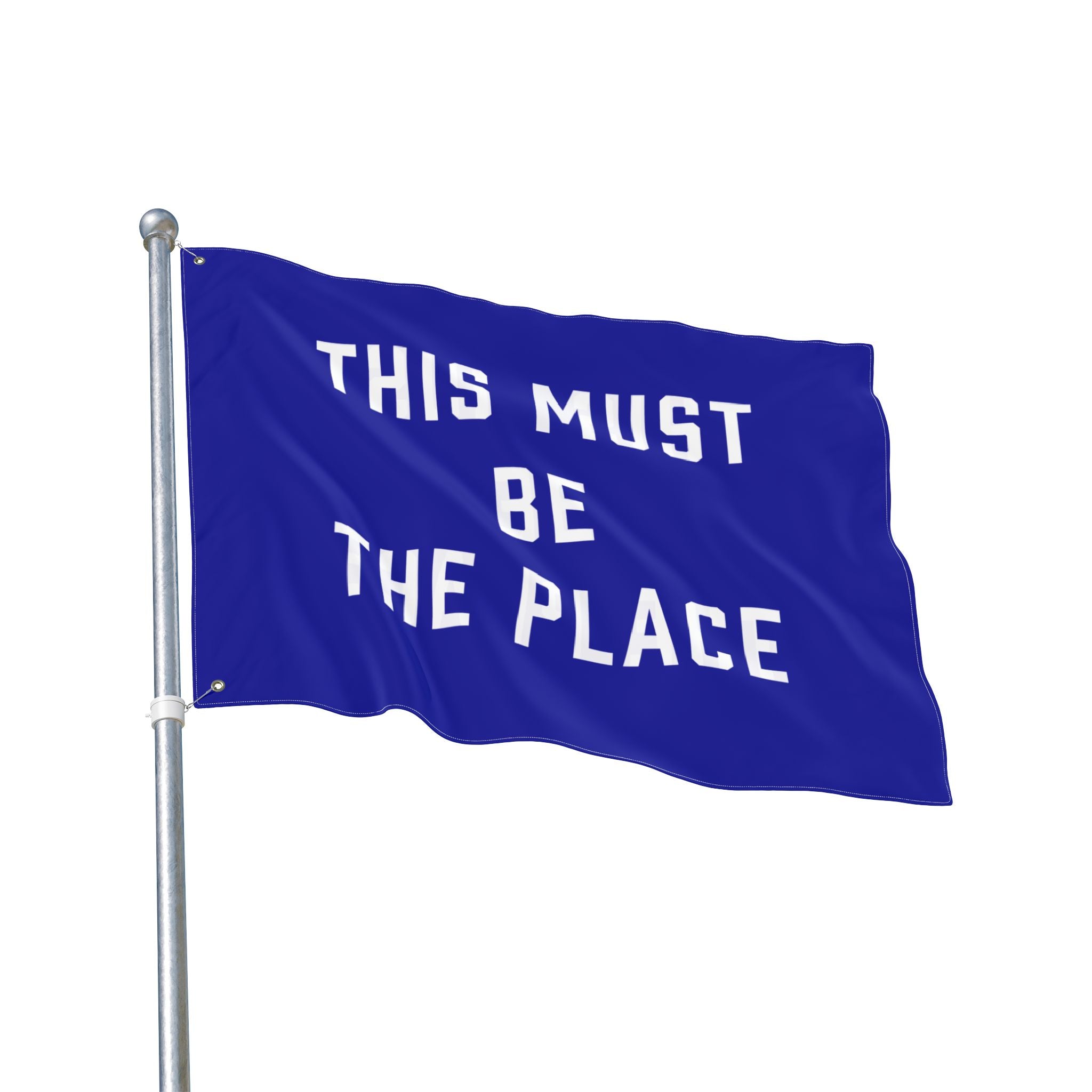 This Must Be The Place Double Sided Flag